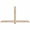 Ekena Millwork Eugene Smooth Timber Gable Bracket, Douglas Fir, 60"W x 32"H x 3 1/2"D x 3 1/2"F, 13/12 Pitch GBW060X32X0404EUG00SDF - alternate 1